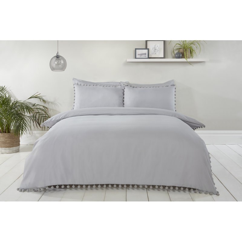 17 Stories Allamon Microfibre Duvet Cover Set & Reviews Wayfair.co.uk